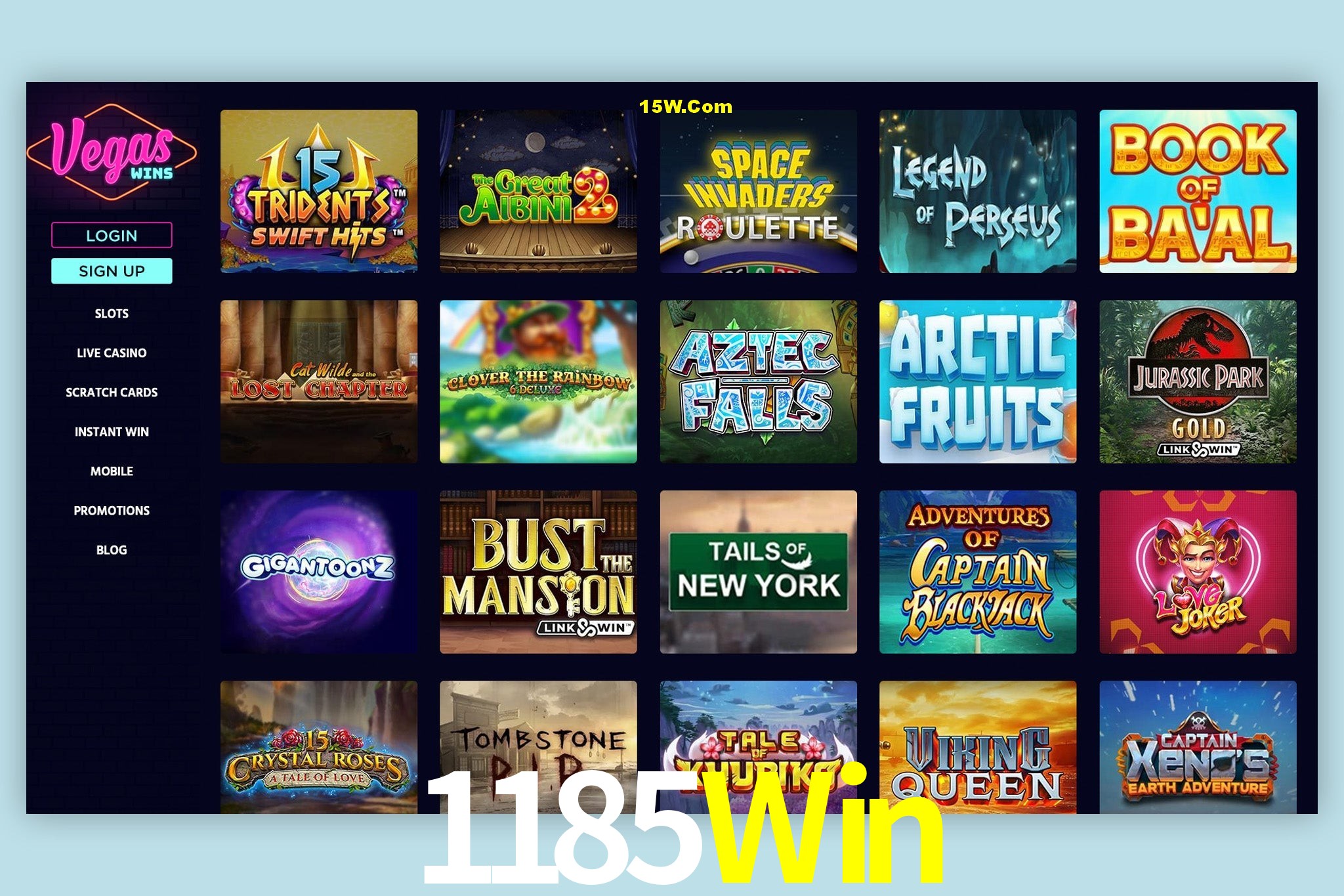 Account Benefits 1185Win