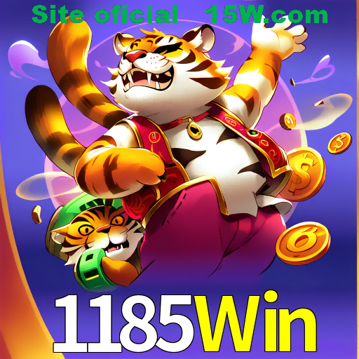 Imagem promocional da 1185Win mostrando a plataforma e suas vantagens